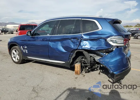 2020 BMW X3 Sdrive30I z USA, uszkodzony, nr VIN 5UXTY3C00L9C68115